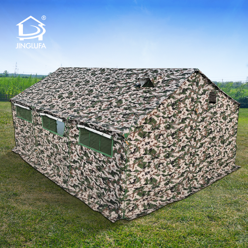 Abri à ossature métallique