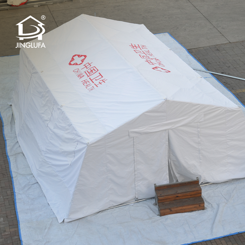 Tente avec cadre en métal