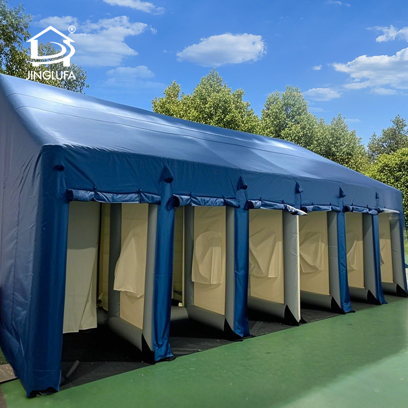 Tente gonflable de toilette