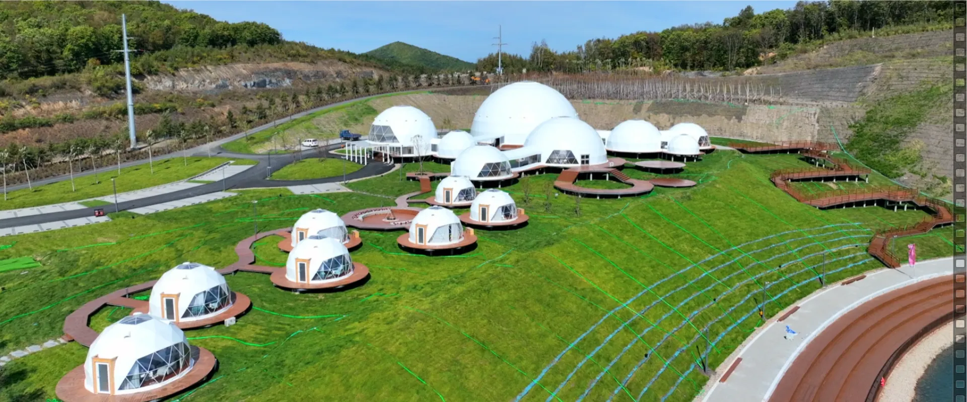 Accessoires de tente dôme